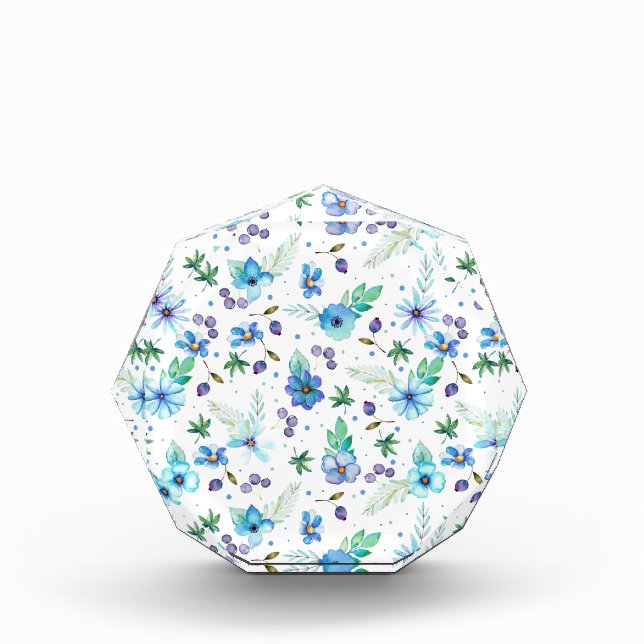 Blue rose photo block (Front)