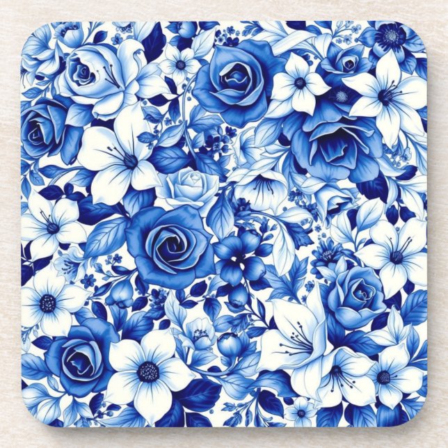 blue rose symphony coaster (Front)
