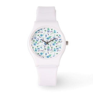 Blue rose watch