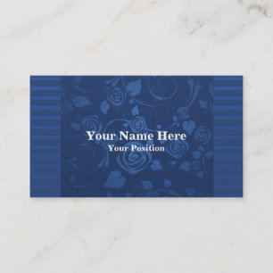 Blue Roses Business Card