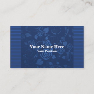 Blue Roses Business Card
