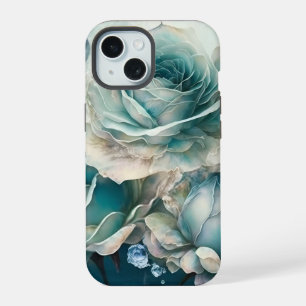 Blue Roses  iPhone 15 Case