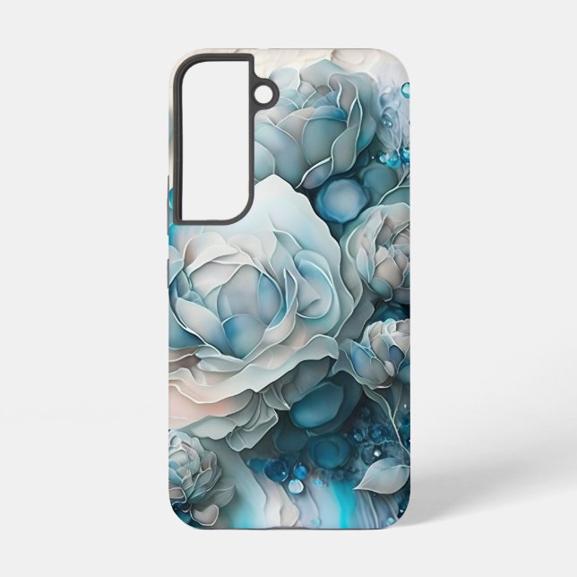 Blue Roses  Samsung Galaxy S22 Case (Back)