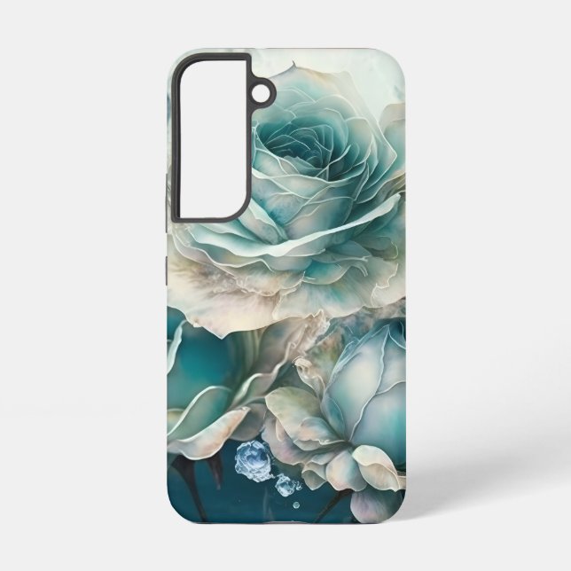 Blue Roses  Samsung Galaxy S22 Case (Back)