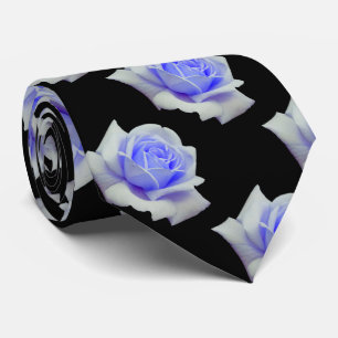 Blue Roses Tie
