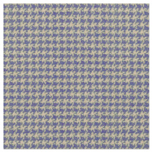 Blue, royal blue, deep sea blue, houndstooth fabric