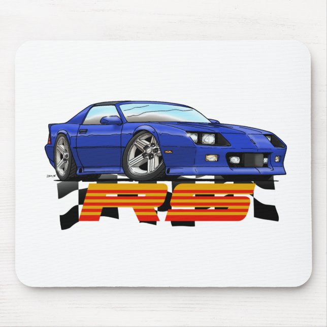 Blue_RS_3G Mouse Mat (Front)