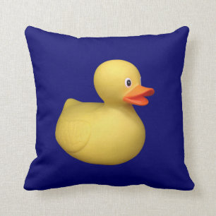 Blue Rubber Duck Pillow