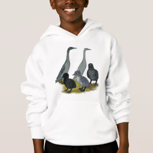 Blue Runner Duck Family