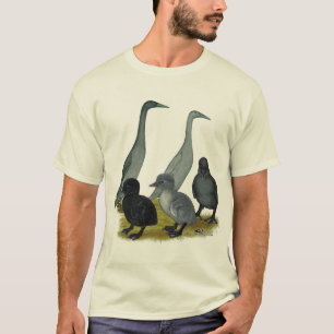 Blue Runner Duck Family T-Shirt
