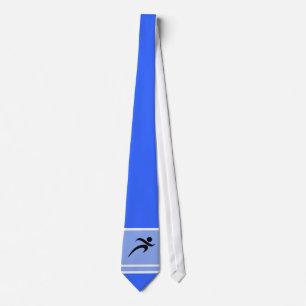 Blue Running Tie