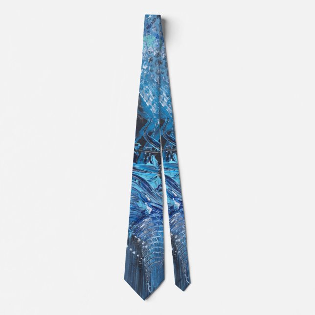 Blue Rush Neck Tie (Front)