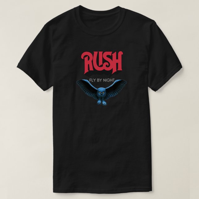 Blue Rush Owl Classic T-Shirt.png T-Shirt (Design Front)