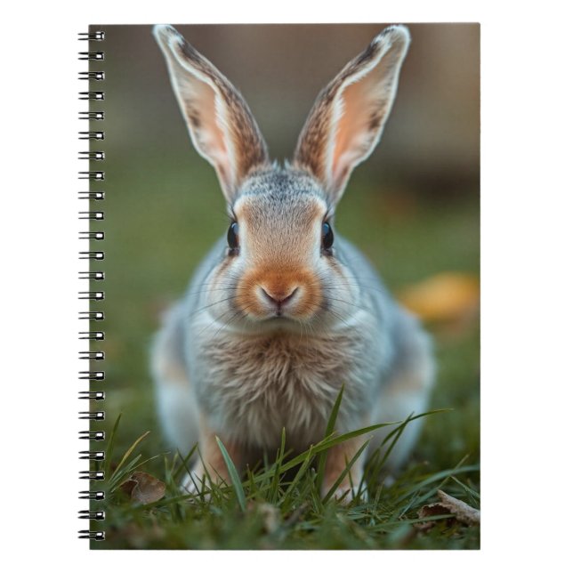 Blue Russian Bunny,  Notebook (Front)