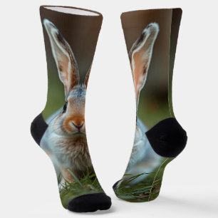 Blue Russian Bunny,  Socks