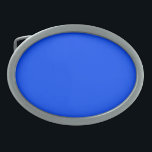 Blue (RYB) (solid colour) Belt Buckle<br><div class="desc">Blue (RYB) (solid colour)</div>