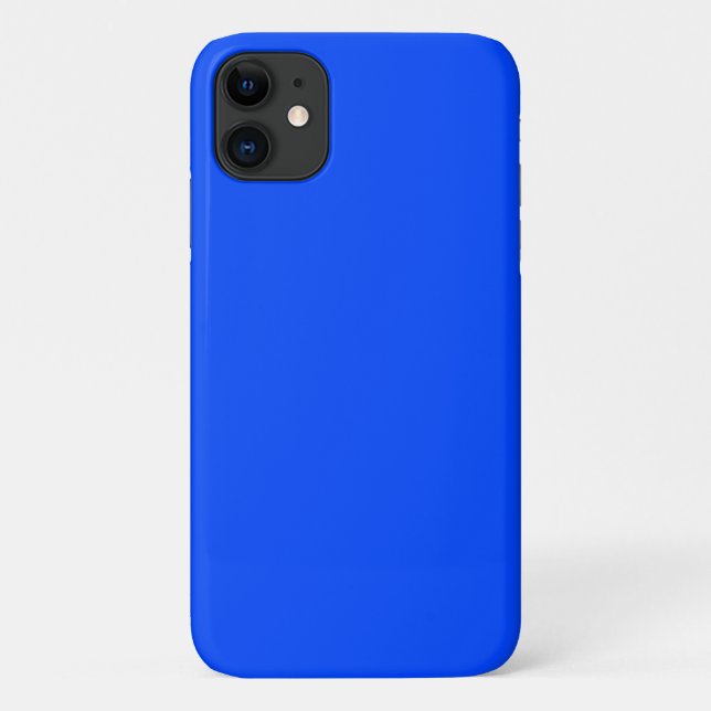 Blue (RYB) (solid colour) Case-Mate iPhone Case (Back)