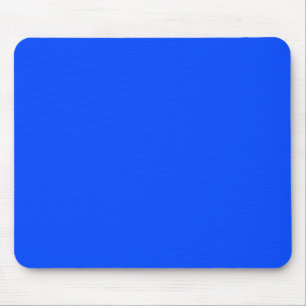 Blue (RYB) (solid colour) Mouse Mat