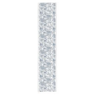 Blue Safari Toile Table Runner 