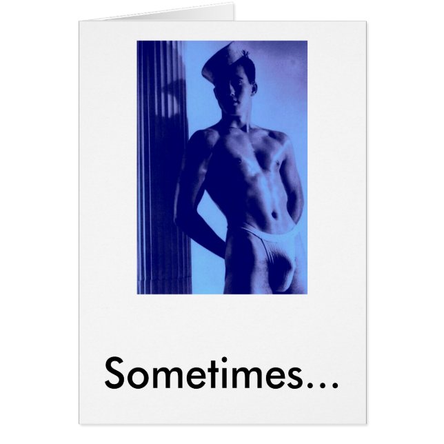 Blue Sailor, Sometimes... (Front)