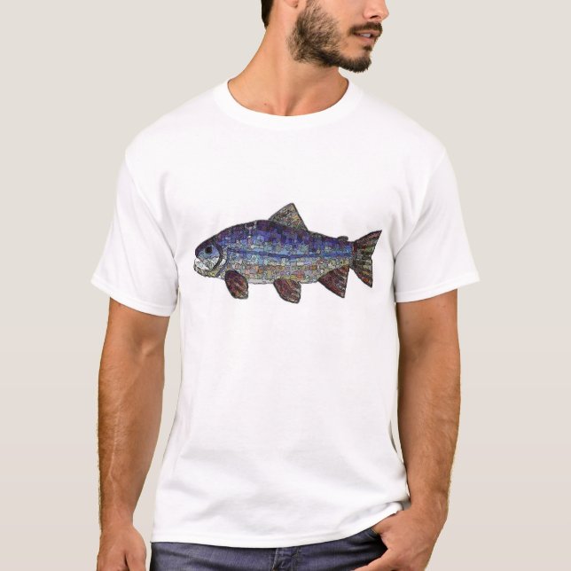 Blue Salmon T-Shirt (Front)