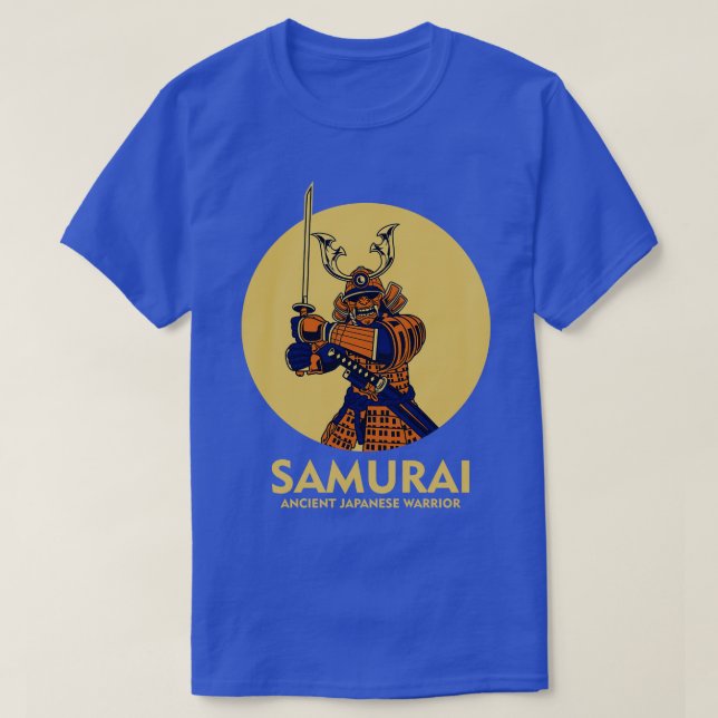 BLUE SAMURAI T-Shirt (Design Front)