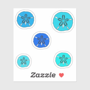 Blue sand dollars