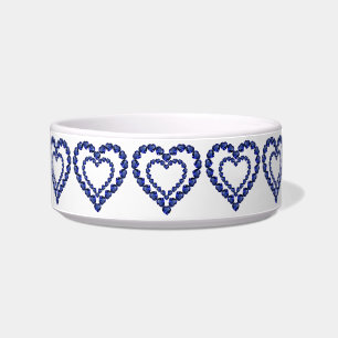 Blue Sapphire Heart Bowl