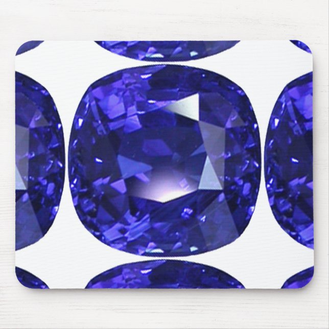 Blue Sapphire Mouse Mat (Front)
