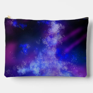 Blue Sapphire Night Sky  Accessory Pouch