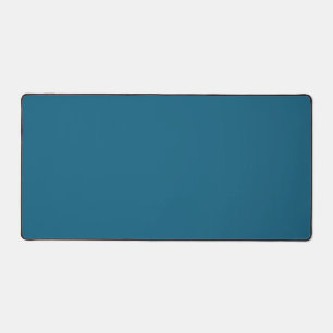 Blue sapphire (solid colour) desk mat