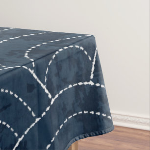 Blue Sashiko Tablecloth