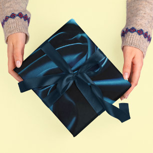 Blue Satin Luxury  Tissue Paper