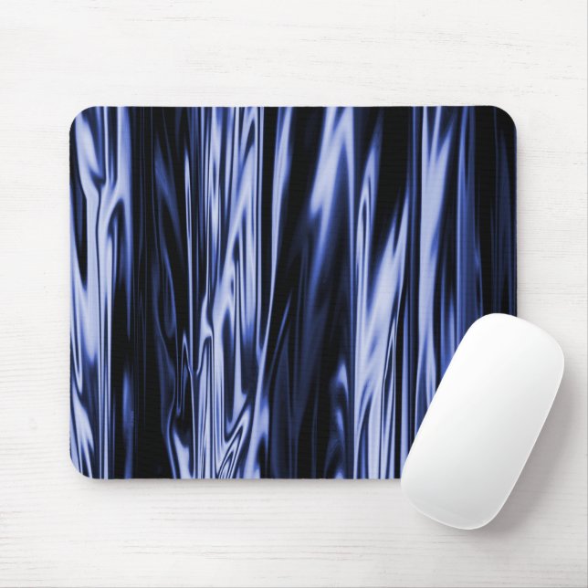 Blue Satin..... Mouse Mat (With Mouse)