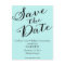 Blue Save the Date
