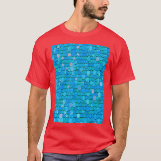 Blue Scales Phone T-Shirt