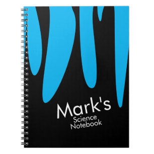 Blue Science Lab Chemistry Slime Notebook