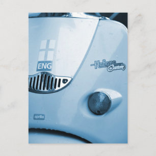 Blue Scooter Postcard