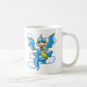 Blue Scorchio with his head in the clouds Coffee Mug