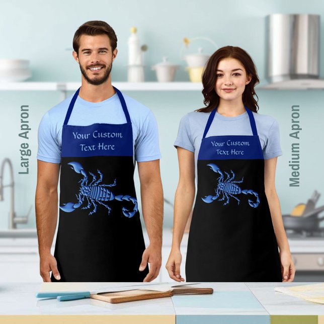 Blue Scorpion Apron (Creator Uploaded)