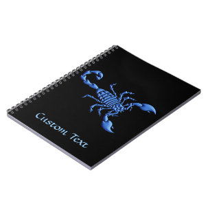 Blue Scorpion Notebook