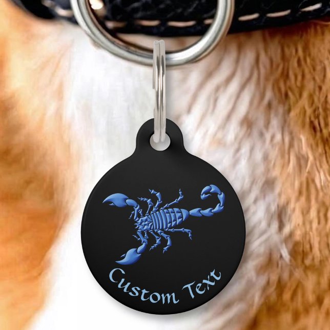 Blue Scorpion Pet Tag (Creator Uploaded)