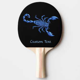 Blue Scorpion Ping Pong Paddle