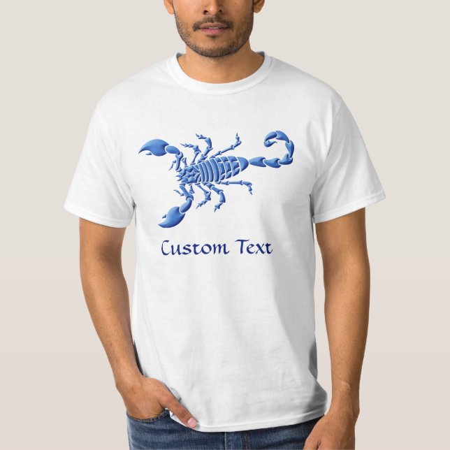Blue Scorpion T-Shirt (Front)