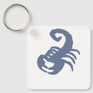 Blue Scorpion Zodiac Keychain – Cool Celestial