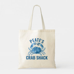 Blue Sea-Carb watercolors illustration Tote Bag