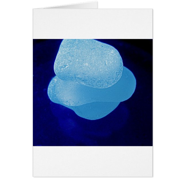 Blue Sea Glass Reflections (Front)