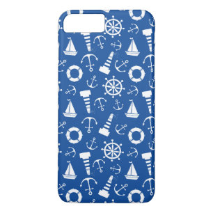 Blue Sea Pattern iPhone 8 Plus/7 Plus Case