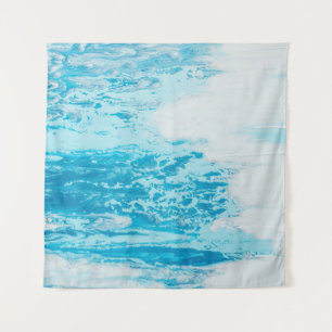 Blue sea tapestry