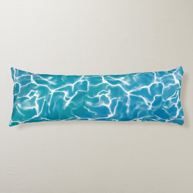 Blue Sea Water Body Cushion (Front)